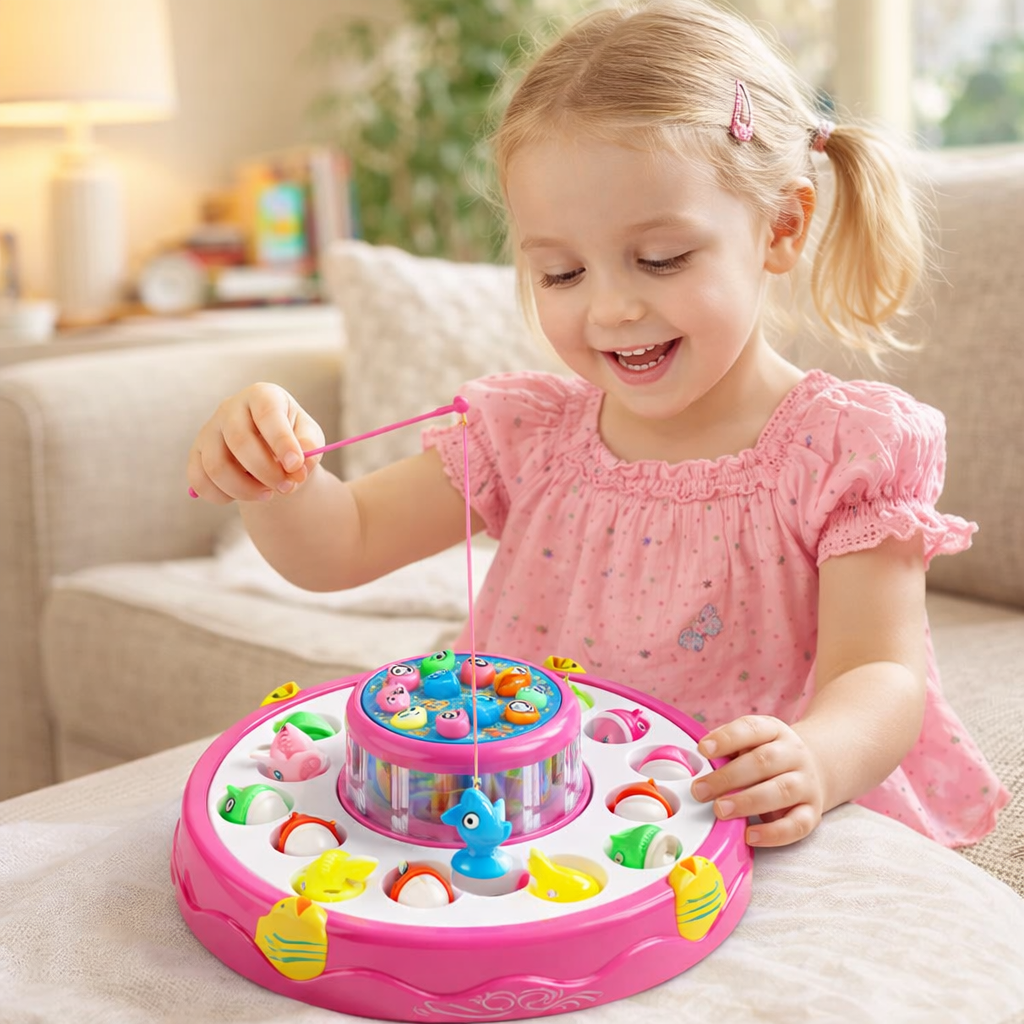 Kids Fishing Game Toy – Fun Screen-Free Indoor Activity for Children