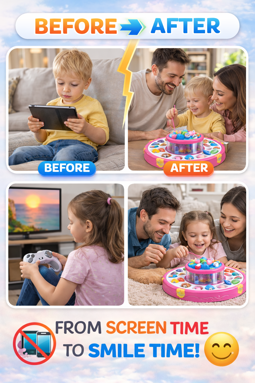 Kids Fishing Game Toy – Fun Screen-Free Indoor Activity for Children