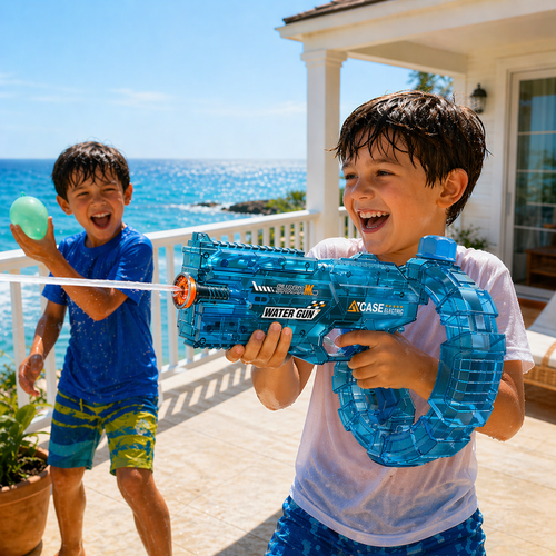 Electric LED Water Gun – Full Auto Spray