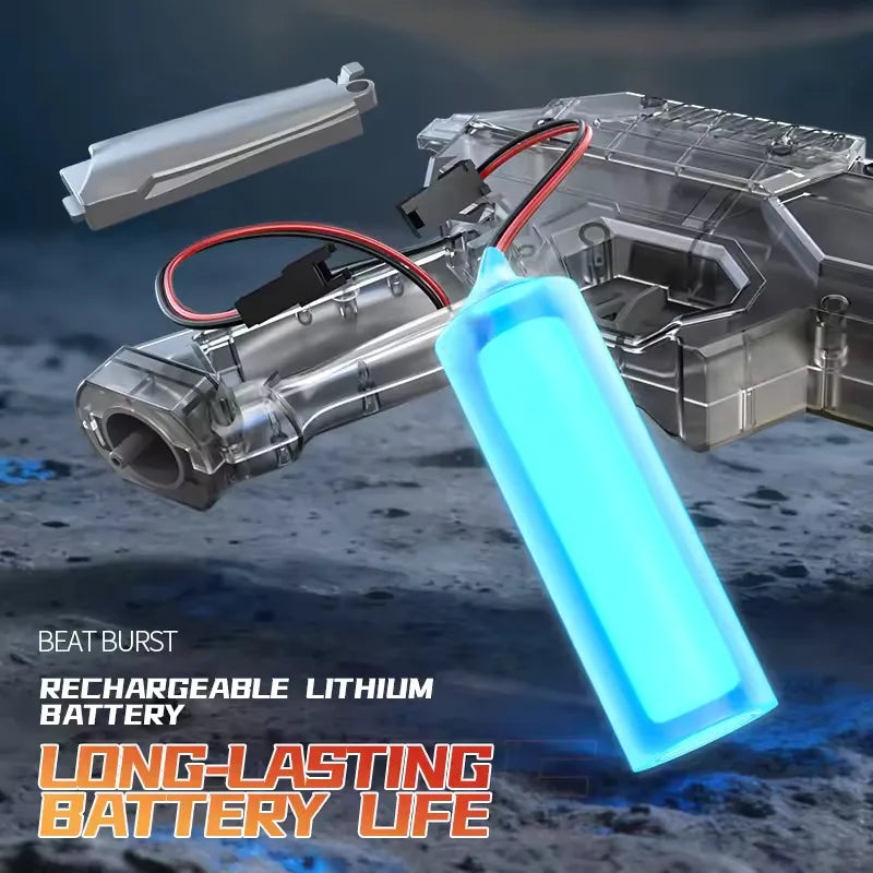 Electric LED Water Gun – Full Auto Spray